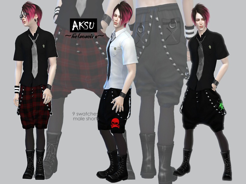 Male Short Pants The Sims 4 _ P1 - SIMS4 Clove share Asia Tổng hợp ...