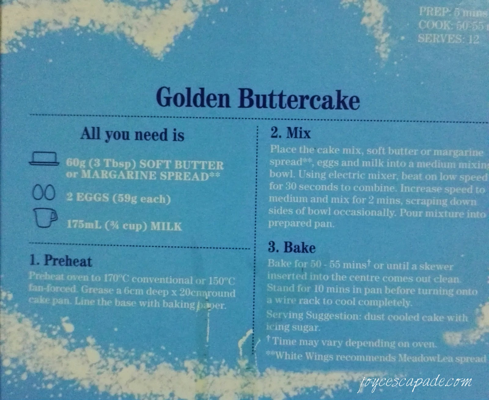 Rice Cooker Butter Cake Joy 'N' Escapade