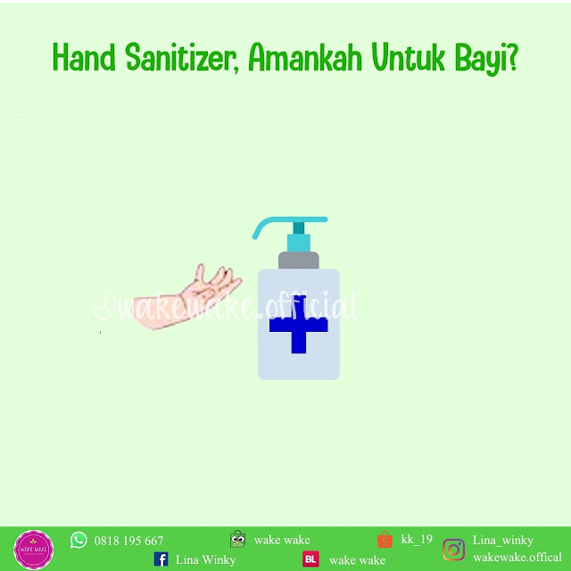 Amankah Hand Sanitizer Untuk Bayi