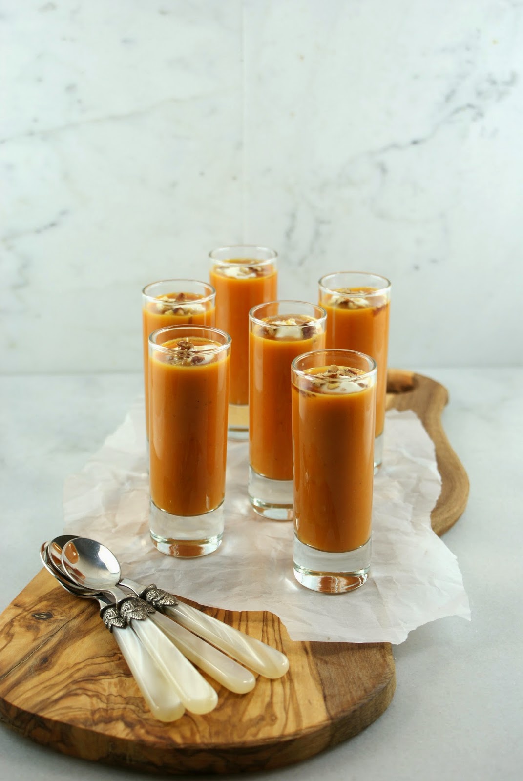 Authentic Suburban Gourmet Roasted Carrot Soup Shooters Secret