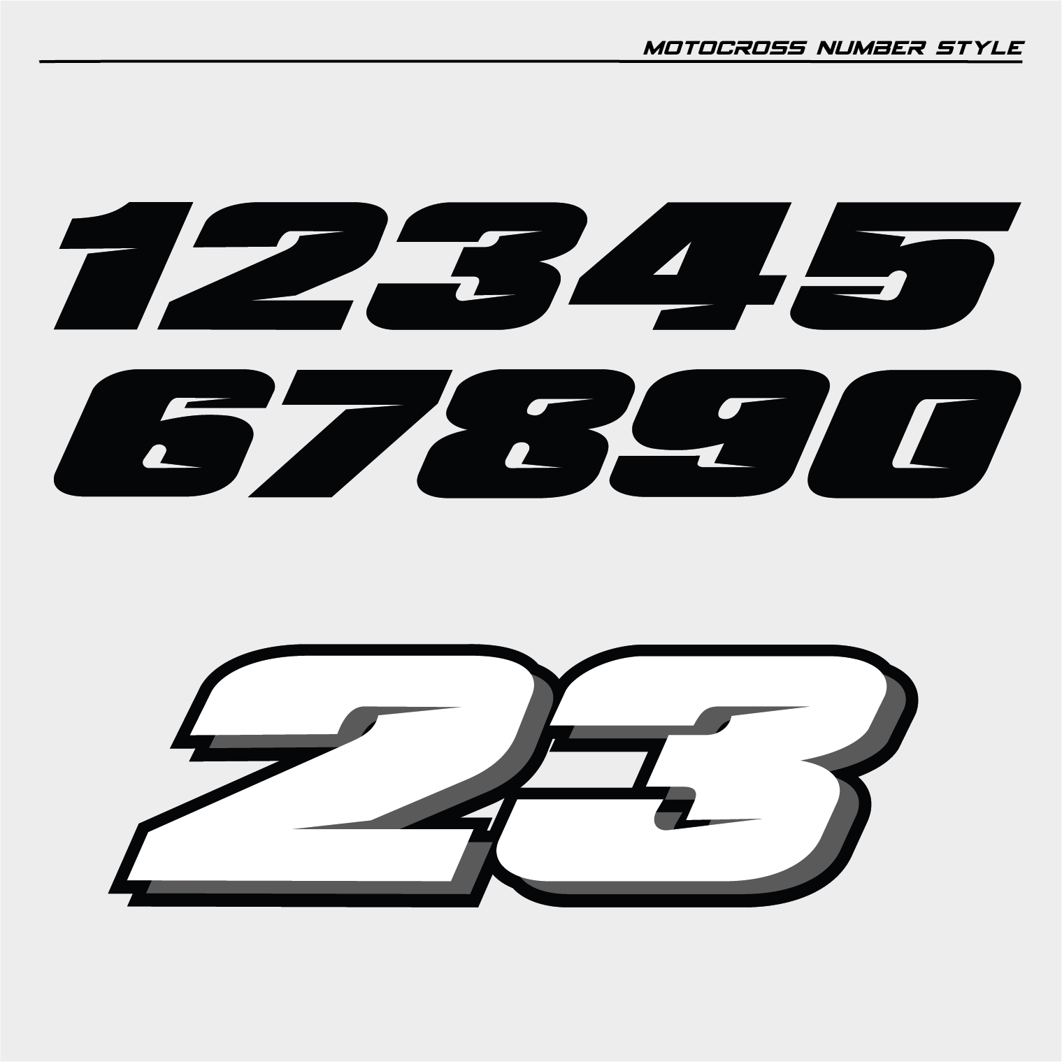 Collection 92+ Pictures Number Fonts For Race Cars Updated