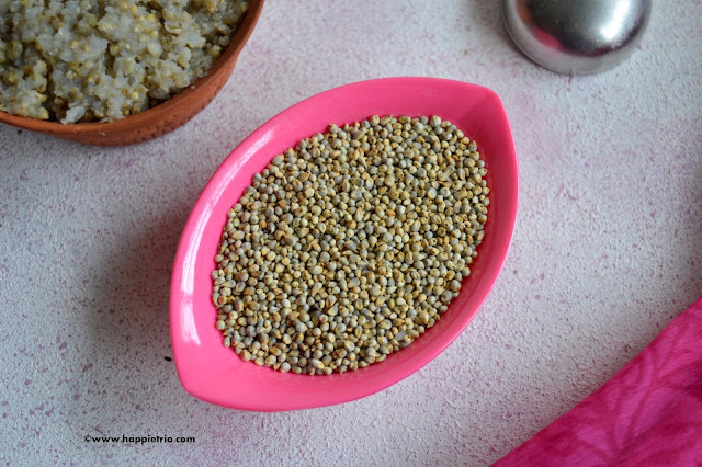 Bajra/Kambu/Pearl Millet rice recipe