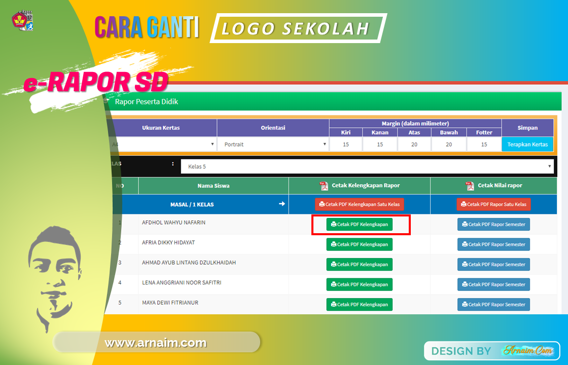 √ Cara Ganti Logo Sekolah Pada eRapor SD