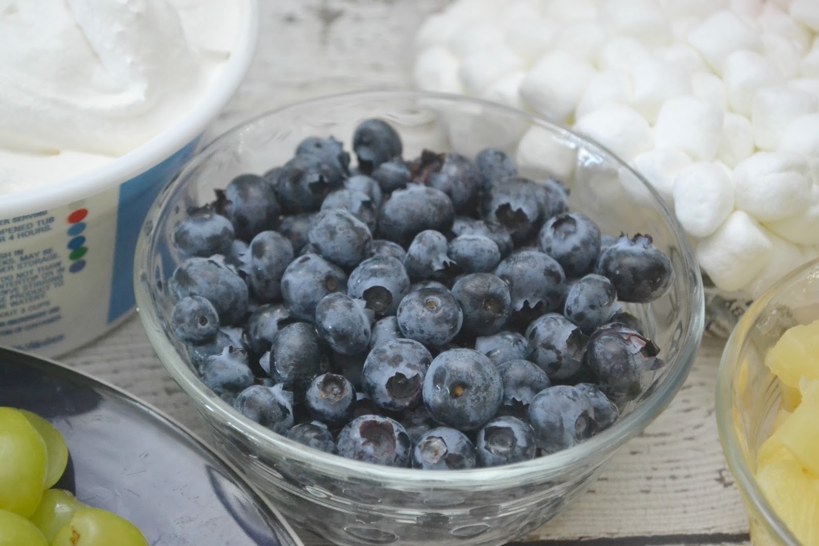 Blueberry Ambrosia Salad Building Our Story