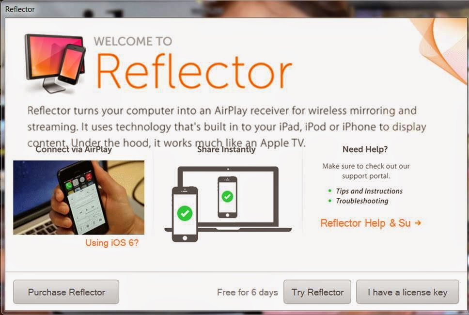 Reflector App