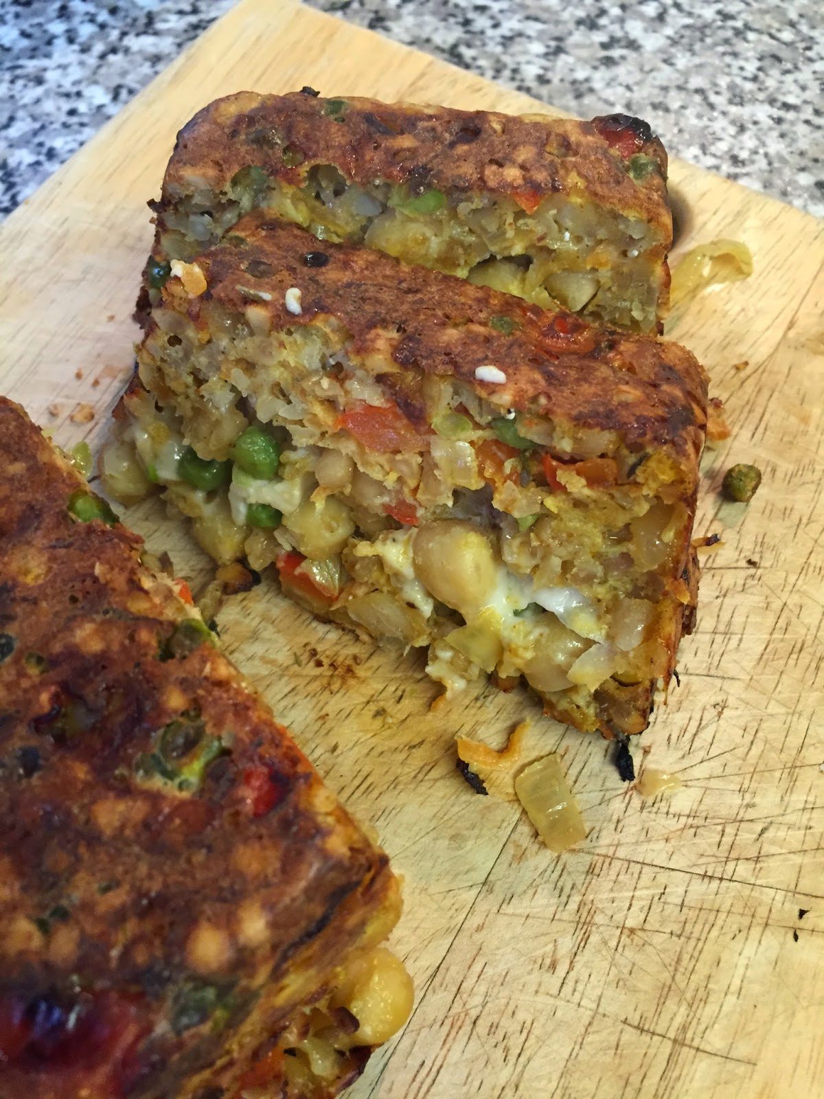 My Recipes Spicy Chickpea and Nut Roast