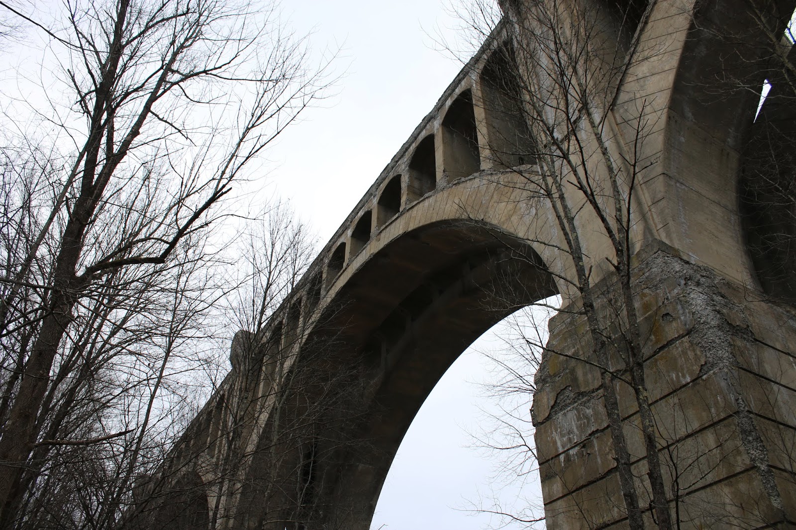 Martin's Creek Viaduct Stunning Railroad Bridge in NE PA Interesting