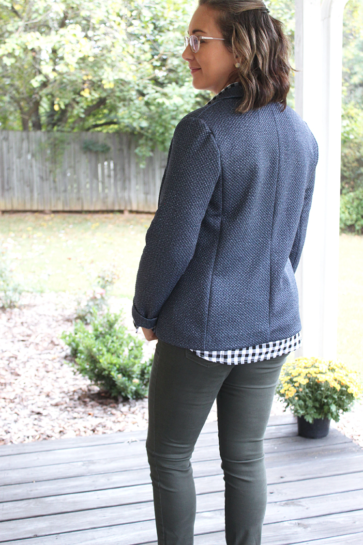 Evans Blazer Pattern Review // Sewing For Women