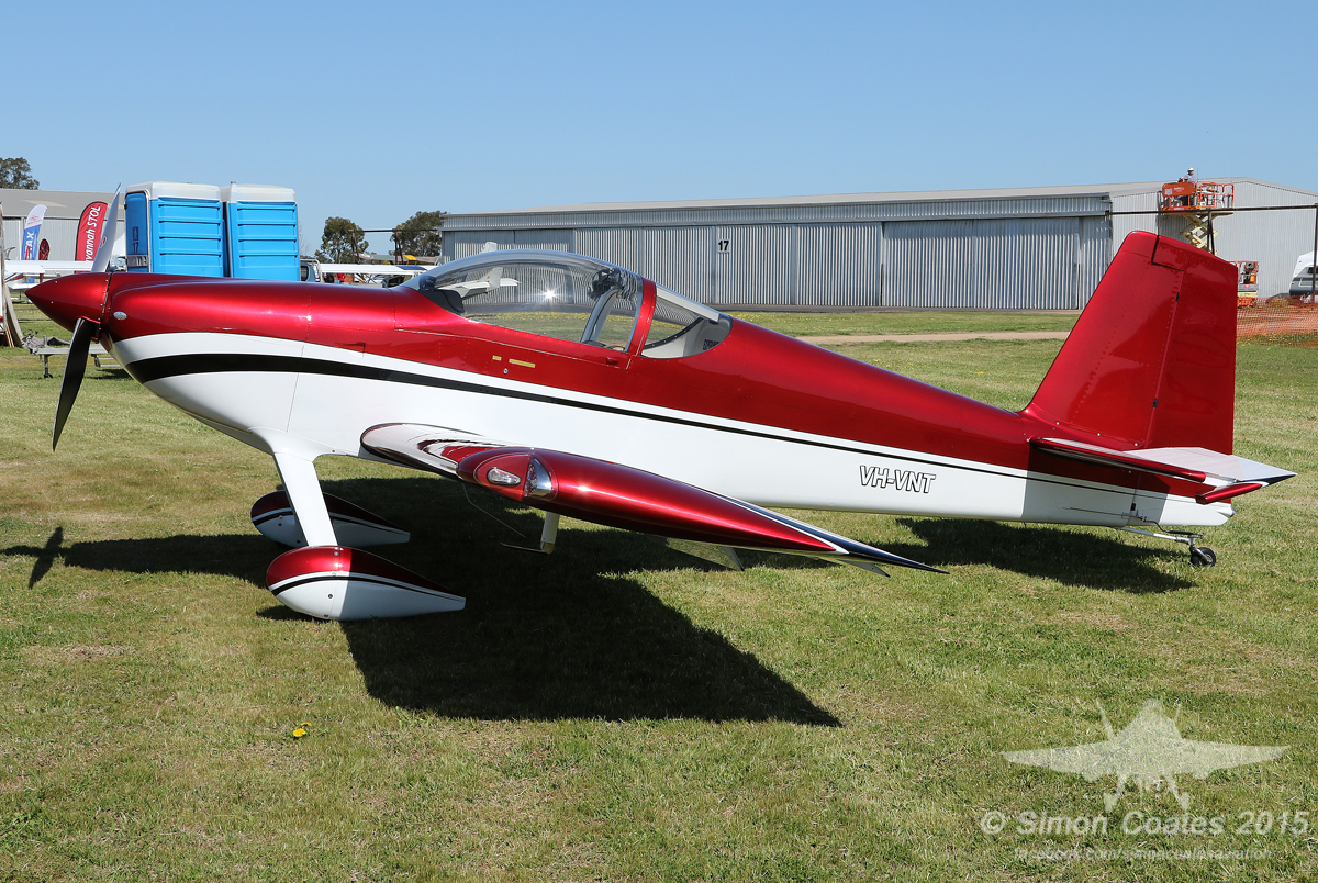 Vans RV 7 VH VNT GA Aircraft Australia