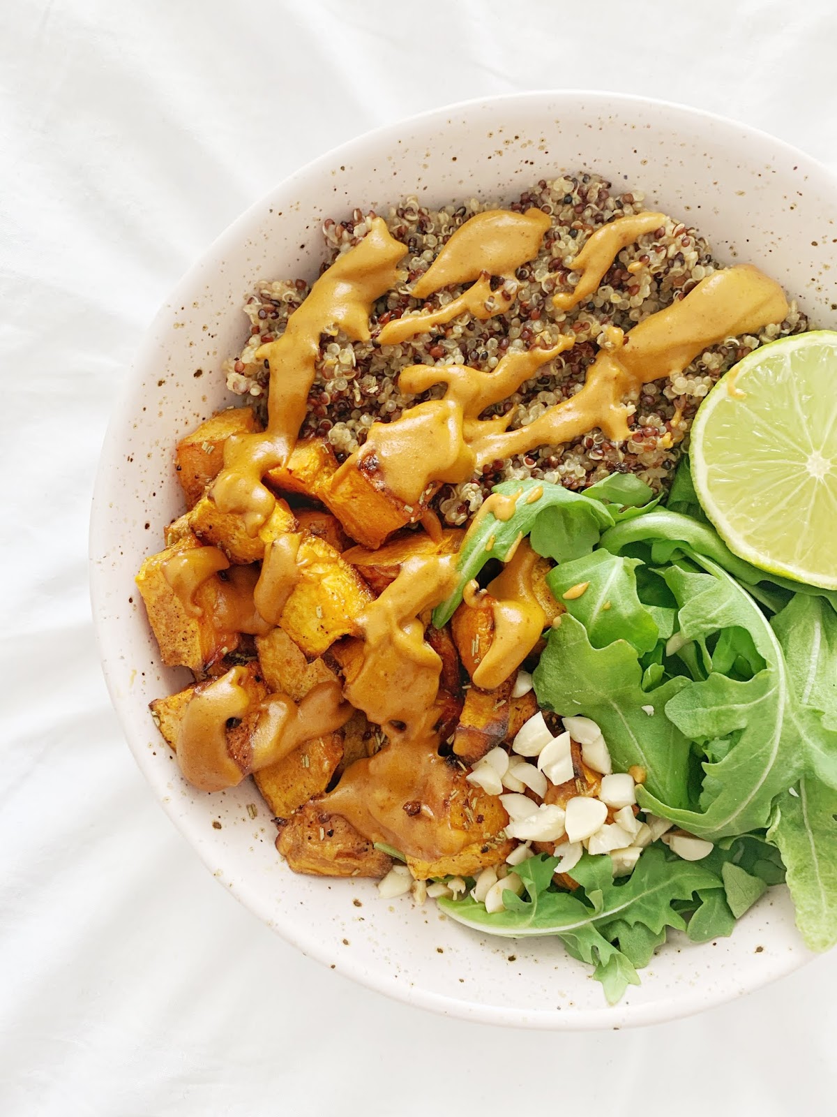 Spicy Sweet Potato Quinoa Power Bowl | Shannon Michelle