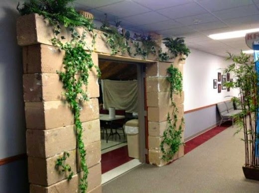 Exploring Biblical Places and Times: Make a Foam or Cardboard Block Wall