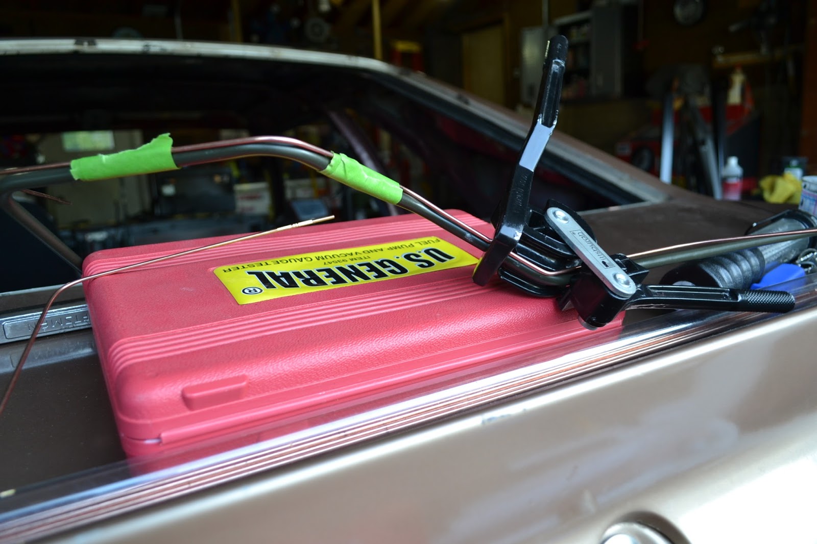 Fox Body Mustang Restoration Bend fuel line like a pro