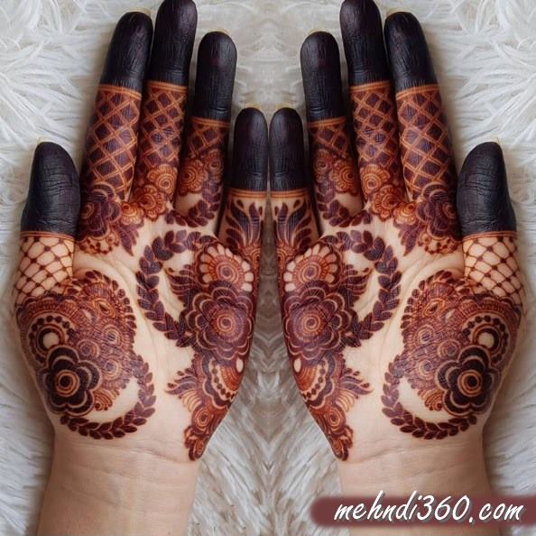 Two Hand Mehndi Two Hand Mehndi Design Front