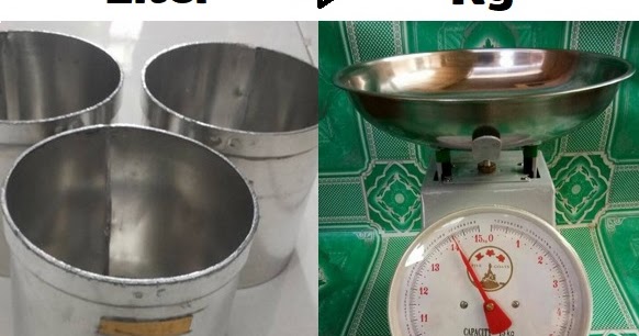 1 Liter Berapa Kilogram Kg Rumus Cara Contoh Lengkap 1235