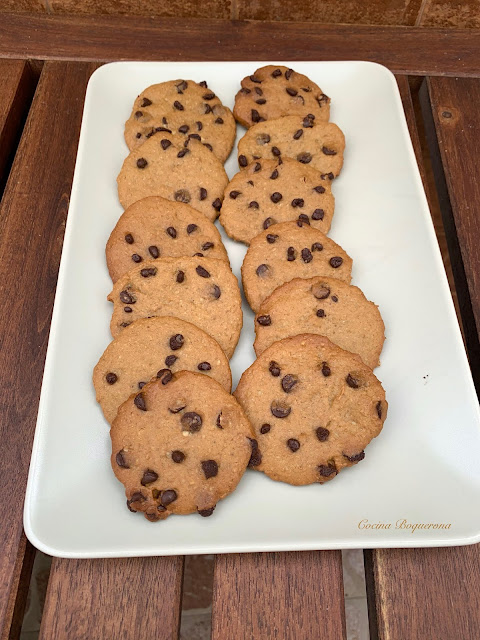 Cookies con mantequilla de cacahuete (sin gluten y sin lácteos)