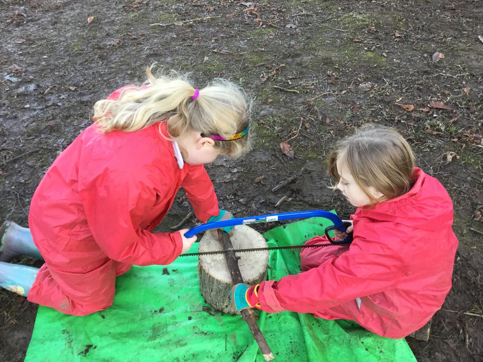Tools in forest school
