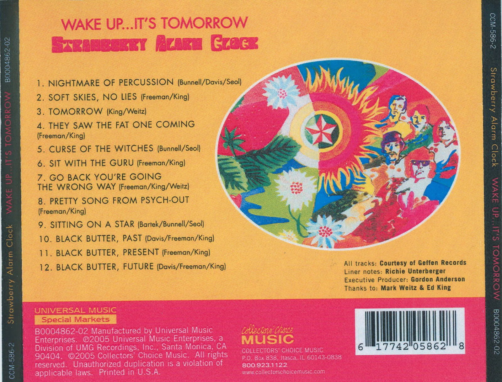 Classic Rock Covers Database Strawberry Alarm Clock Wake Up... It's