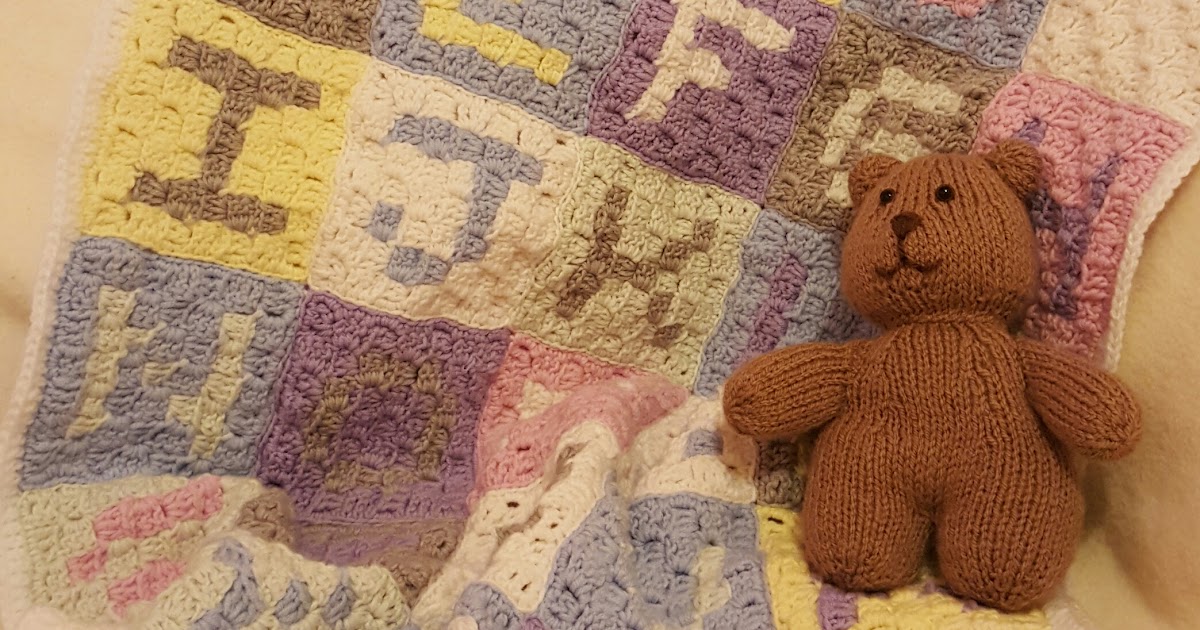 Owl In Stitches: Alphabet Baby Blanket - Free Crochet Pattern