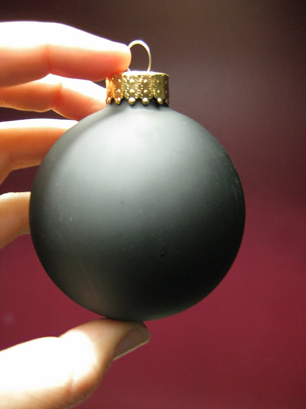 My Mind My Life Black Christmas Ornaments