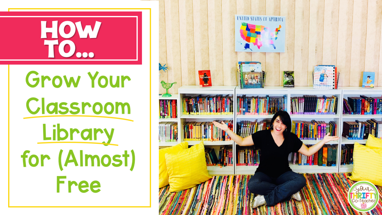 How to Build a Classroom Library Practically for Free Your Thrifty Co