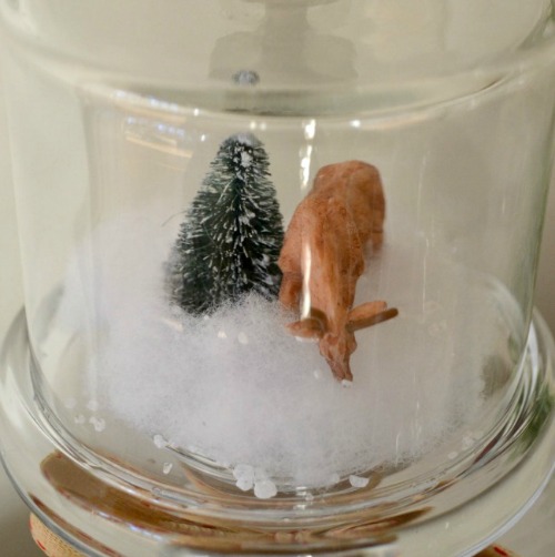 How to Make a Glass Snow Scene in a Jar