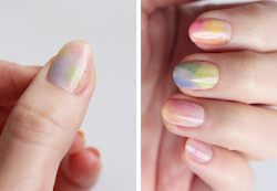 nail watercolor polish nails water things fun cup ポリッシュ ジェル watercolour ネイル paint pastel tutorial colour jelly cool biting jo