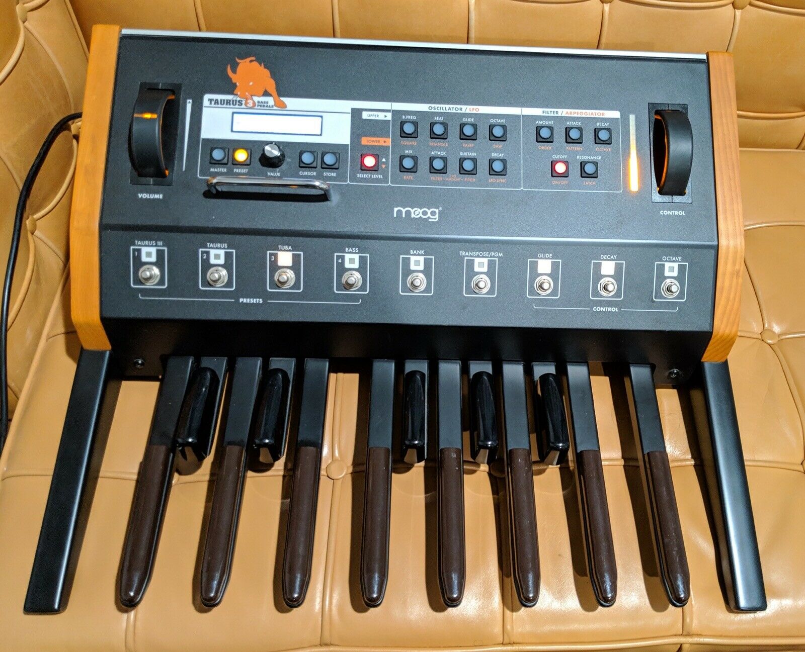 MATRIXSYNTH Moog Taurus III Analog Synth Bass Pedals