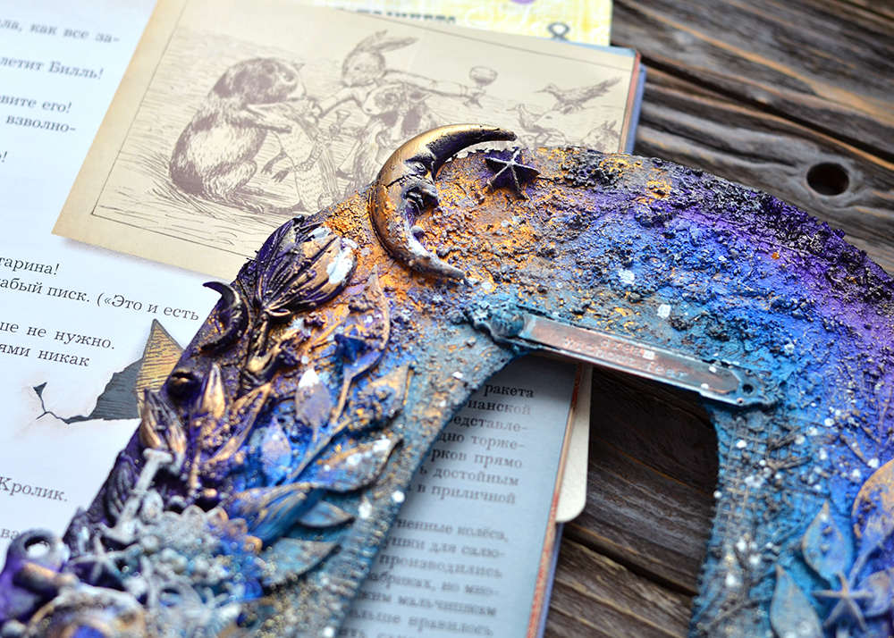 Finnabair Mixed media rainbow by Juliya Tirskaya