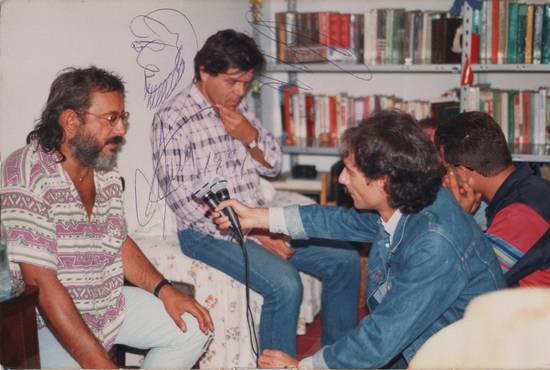 Gaetano Simarco & Augusto Daolio nel 1986