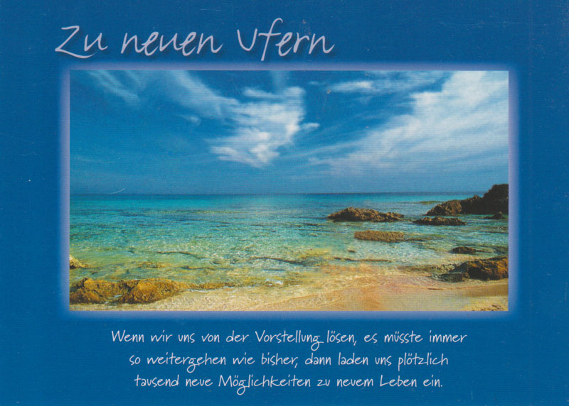 Auf Zu Neuen Ufern Auf Zu Neuen Ufern