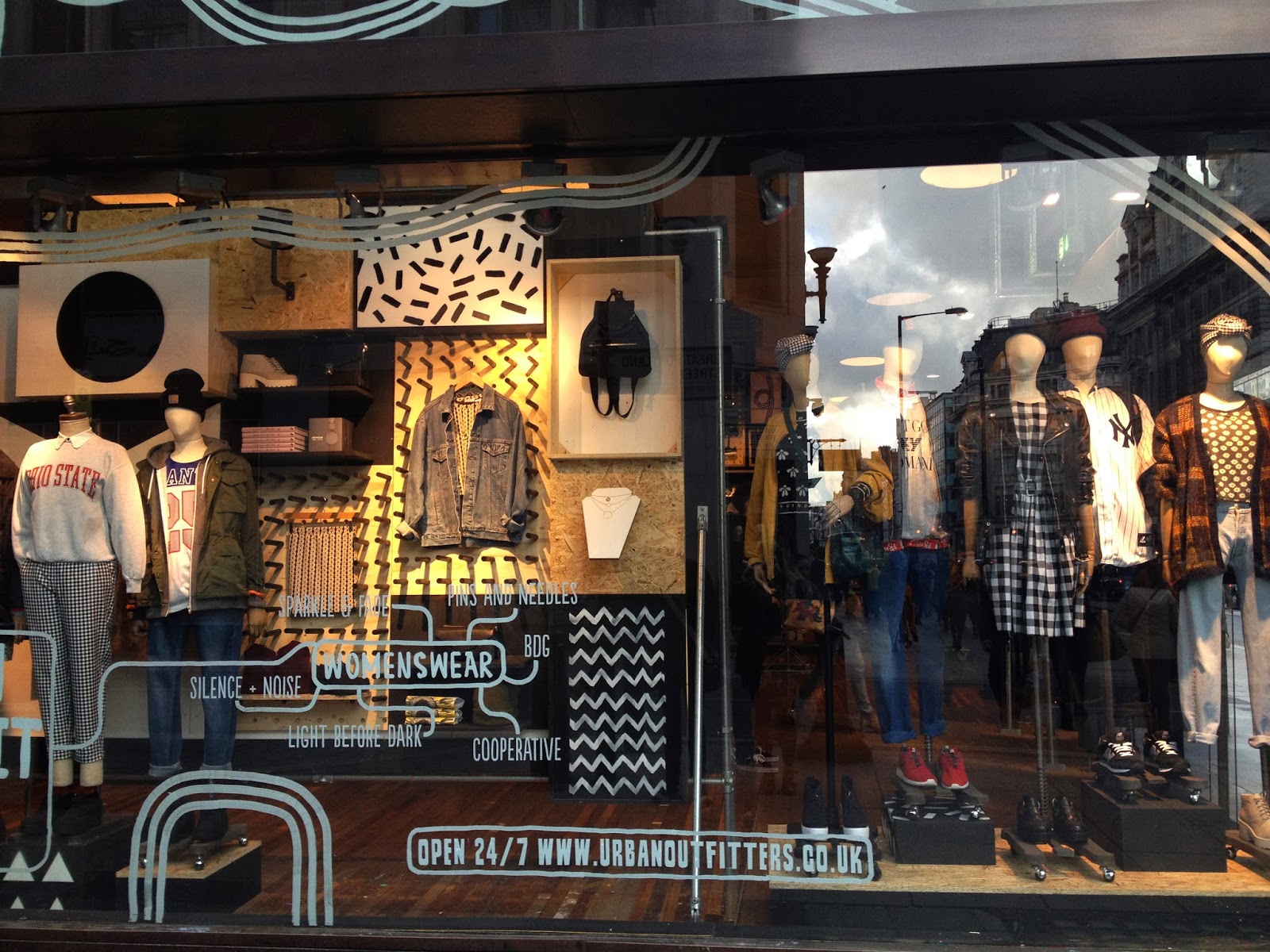 what katie makes. urban outfitters oxford street, london