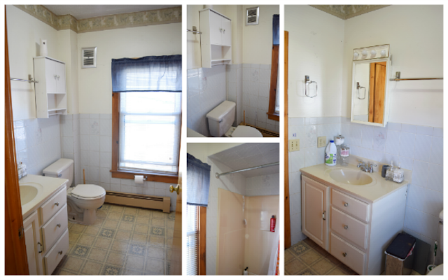 DIY Bathroom Before Picture