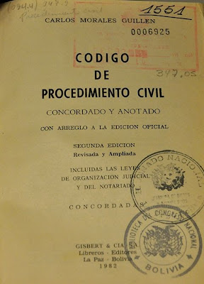 El Código Procesal Civil que se trata en Diputados será el tercero de la historia de Bolivia 