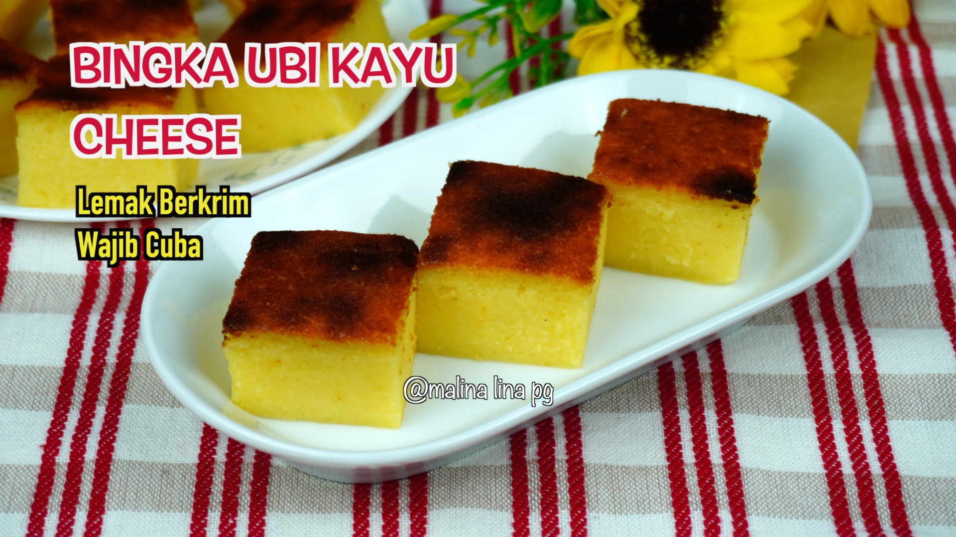 Ubi resepi mudah bingka kukus DANA: RESEPI