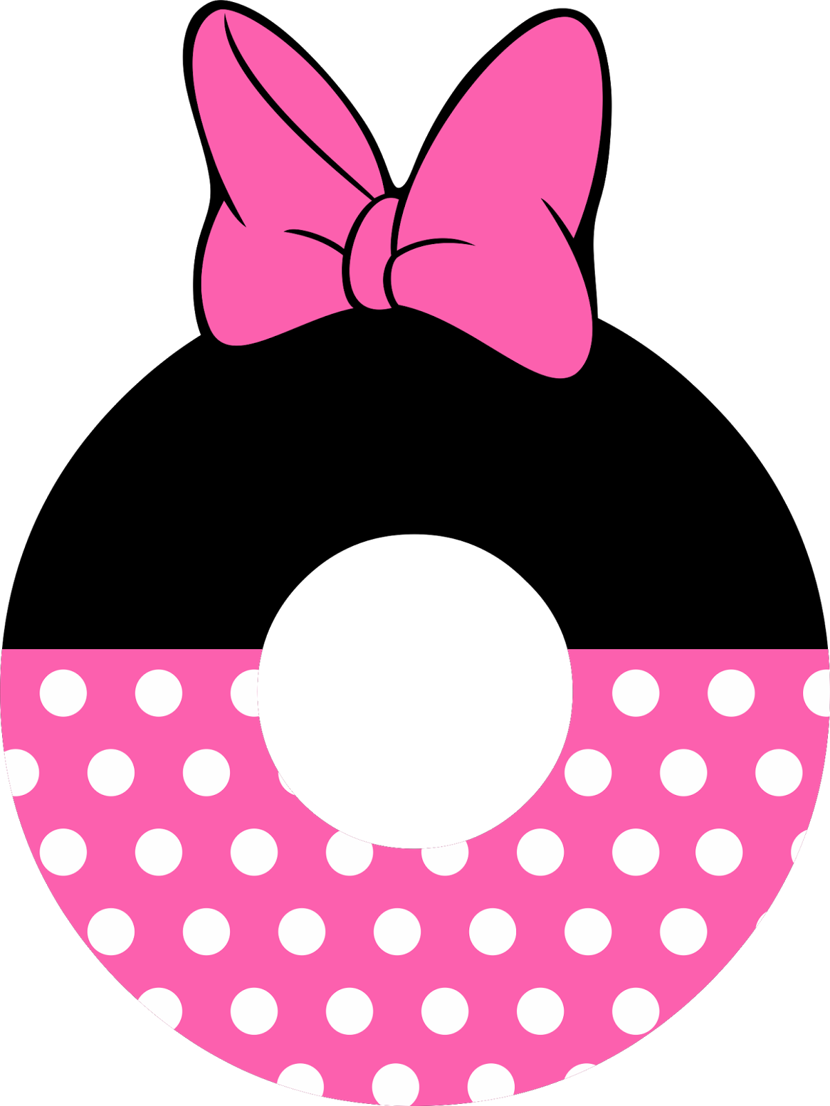 Precioso Alfabeto Tipo Minnie Rosa. | Arte do mickey mouse, Decoração