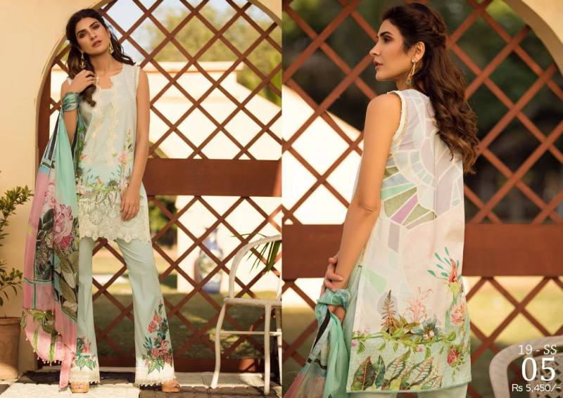 Firdous Bliss Lawn 2020 with Embroidered Chiffon Dupatta