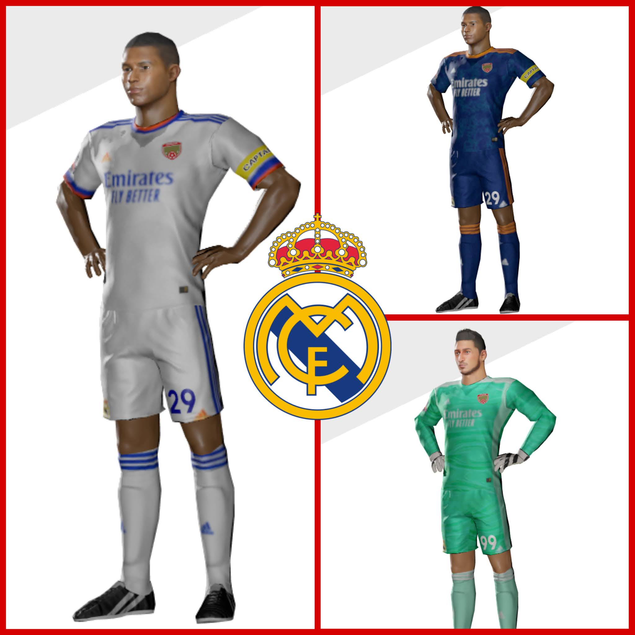 Arriba 99+ Foto Kits Del Real Madrid 2022 Para Dream League Soccer ...