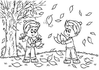 Fall Leaves Coloring Pages 2016