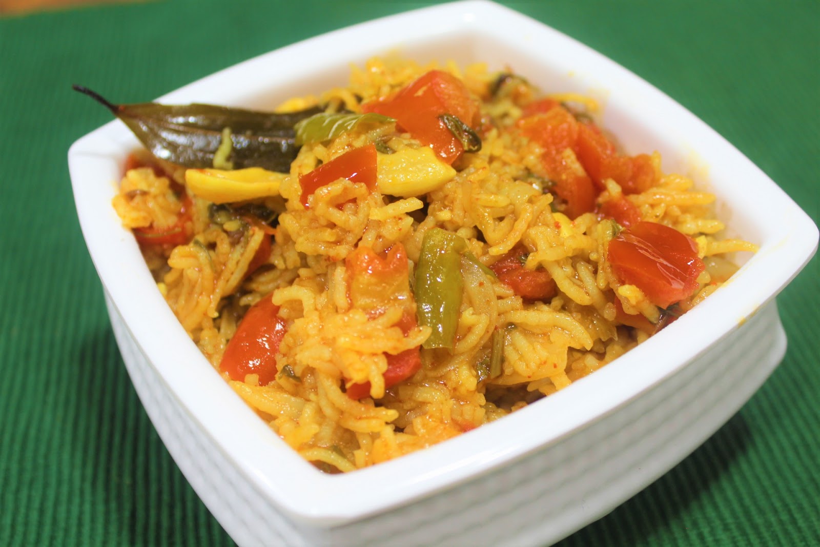 Tomato Pulao Instant Pulao Recipe Quick Vegetable Pulao