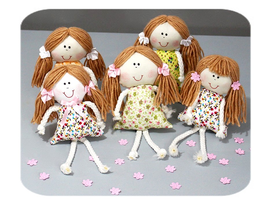 Boneca de pano sem costura Clearance