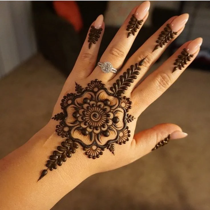 New Mehndi Designs – Beautiful Kids Mehndi Designs # i207