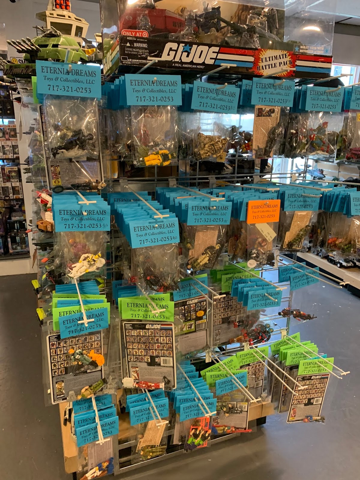 G.I. Jigsaw Eternia Dreams Vintage Toy Store Taneytown, Maryland