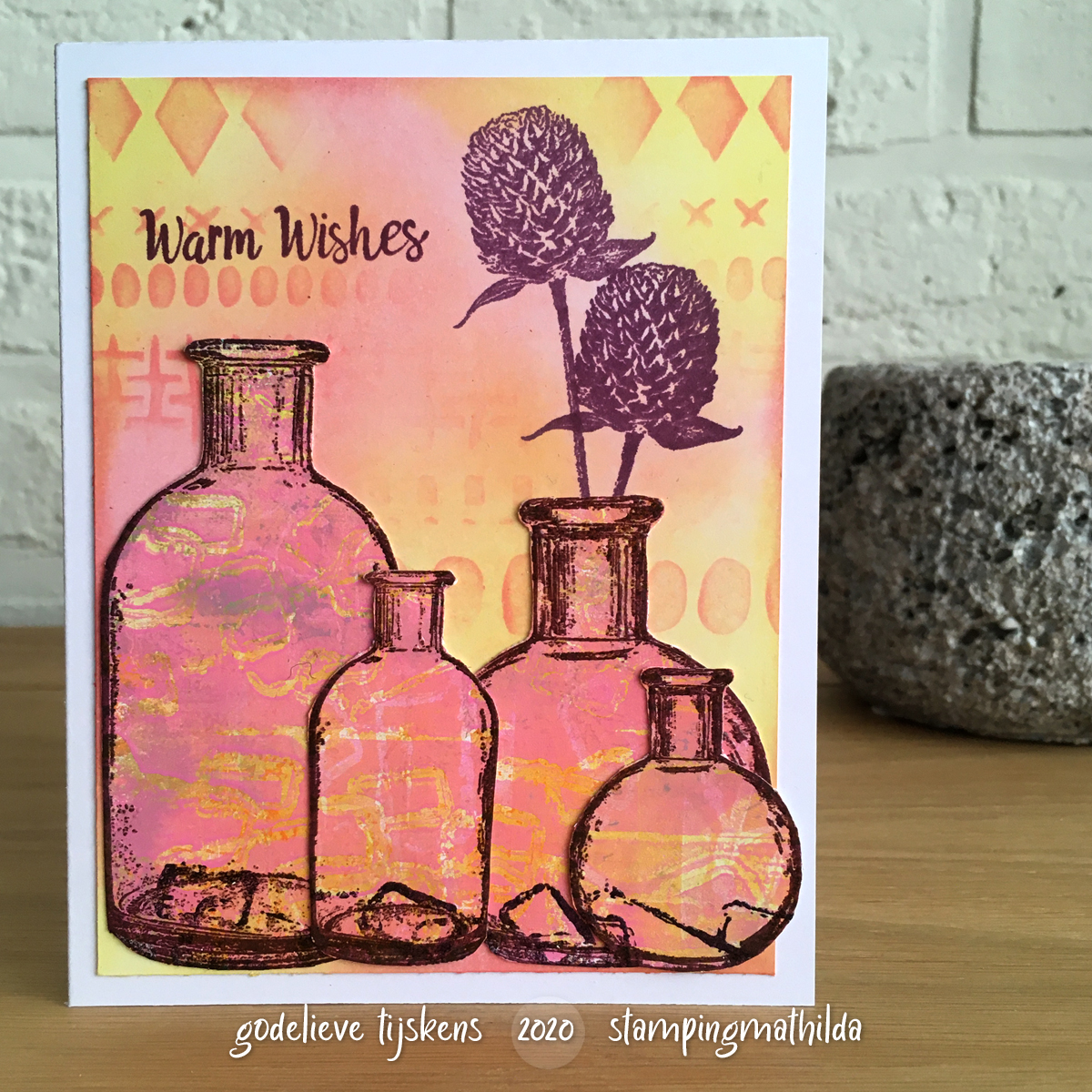 StampingMathilda Darkroom Door Stamp Abstract 05