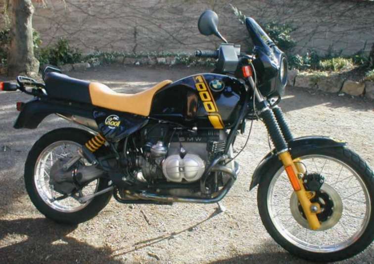 Top case bmw r 100 gs #4
