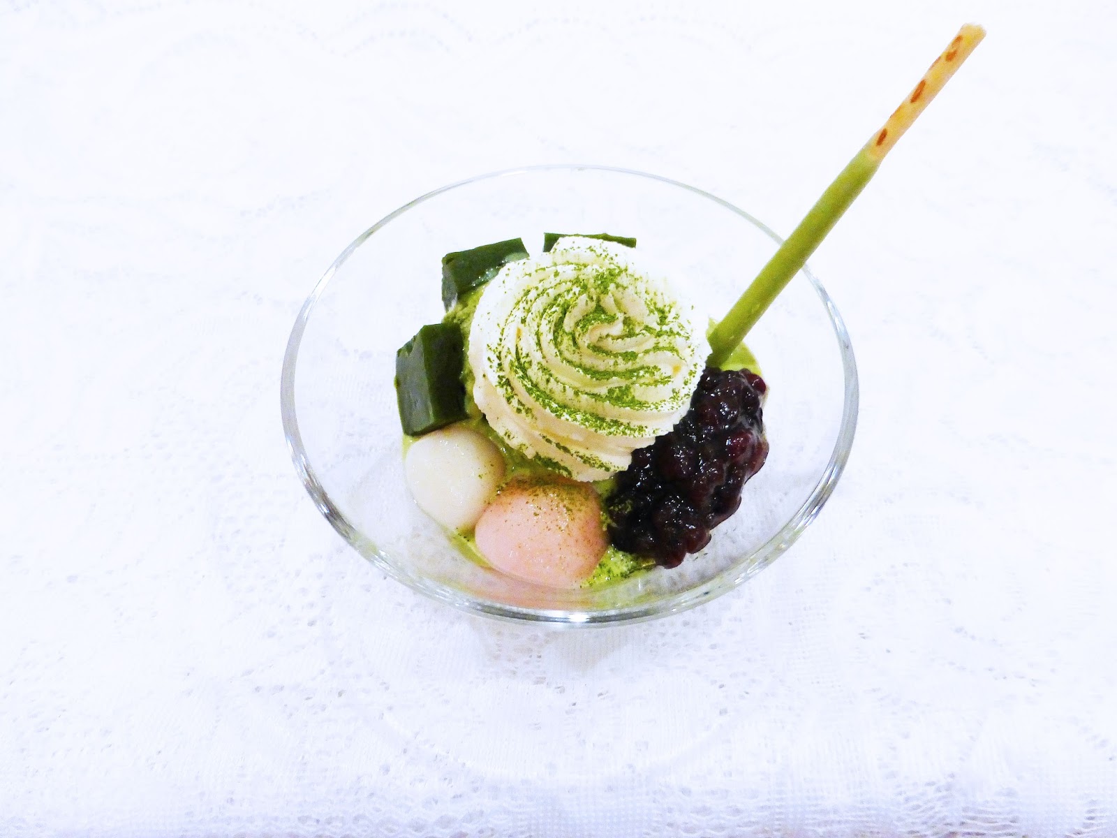 Matcha Parfait Matcha Kuzumochi and Dango Recipe