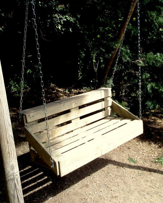 50+ DIY Pallet Swing Ideas Make Immediately Pallets Platform