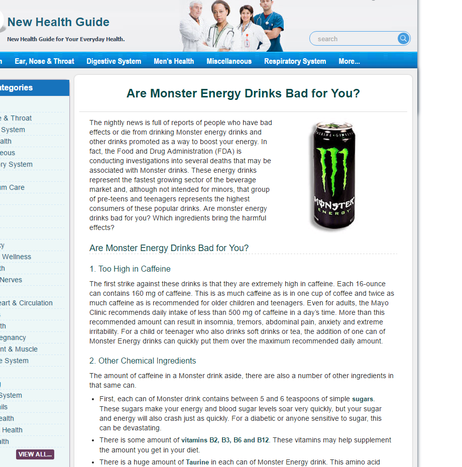 A Digital Marketing Analysis of Energy Drinks Monster vs XYIENCE on