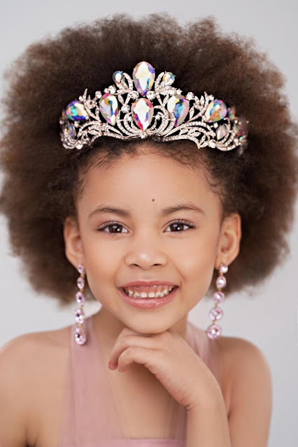See the Beautiful Pictures of the 5-year-old Nigerian Girl who won Miss Toddler USA 2021 (Pictures)