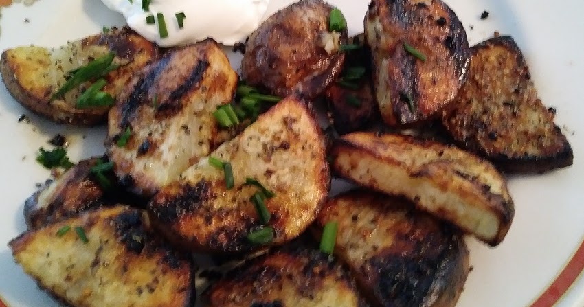Grilled White Potatoes