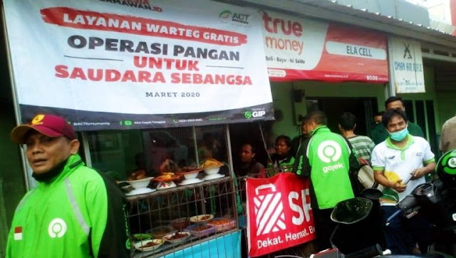 Catat ! Ini Daftar Warteg Gratis Selama Ada Wabah Corona